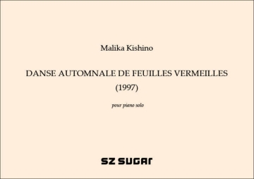 Danse automnale de feuilles (1997) Piano Book