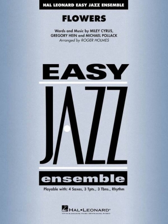 Flowers for jazz ensemble score and parts