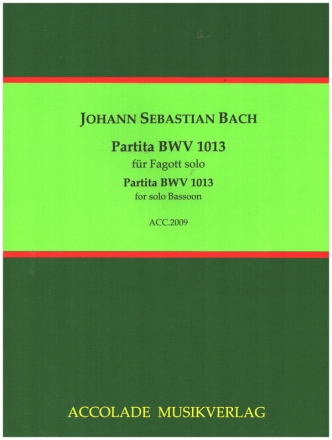 Partita d-Moll BWV1013 fr Fagott solo