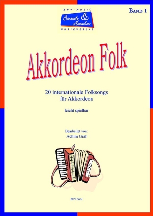 Akkordeon Folk Band 1 fr Akkordeon leicht spielbar