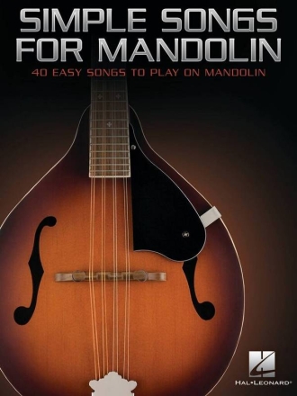 Simple Songs for Mandolin Mandolin Book