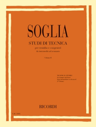 Studi di tecnica per trombone e congeneri Vol. 2 Trombone Book