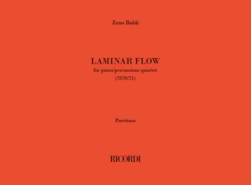 Laminar Flow for piano/percussion quartet set of parts