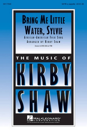Bring Me Little Water, Sylvie TTBB a Cappella Chorpartitur