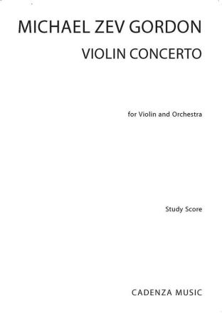 Violin Concerto (Study Score) Violin and Orchestra Studienpartitur