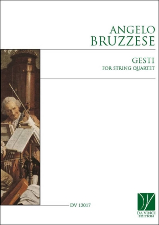 Gesti, for String Quartet Streichquartett Partitur + Stimmen