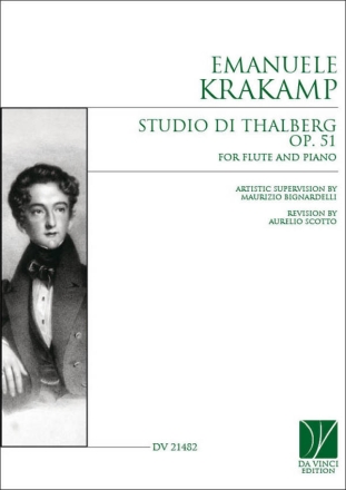 Studio di Thalberg, for Flute and Piano Op. 51 Flte und Klavier Buch + Einzelstimme(n)