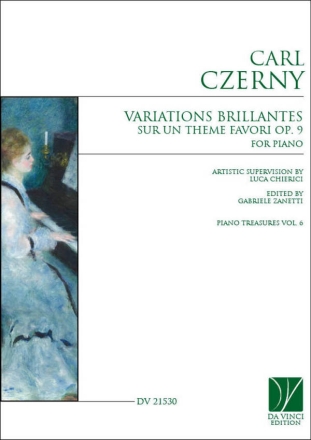 Variations Brillantes sur un Theme Favori Op. 9 Klavier Buch