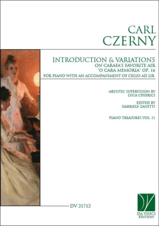 Introduction and Variations Klavier Buch