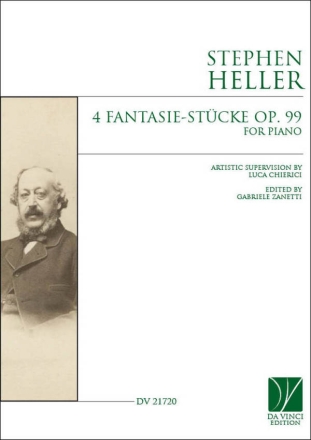 4 Fantasiestcke, for Piano Klavier Buch