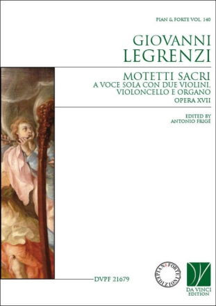 Motetti sacri, opera XVII Chamber Ensemble Partitur + Stimmen