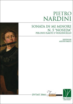 Sonata in mi minore n. 5 'Noseda' 2 Flutes and Cello Partitur + Stimmen
