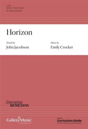 Horizon SSA and Piano Choral Score