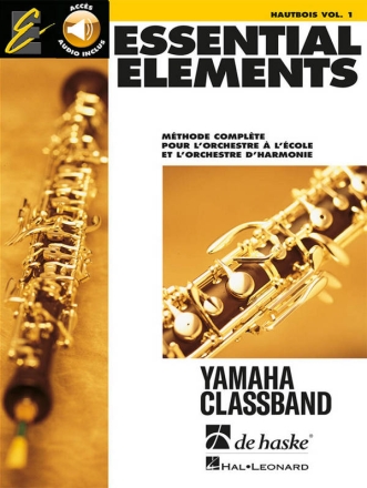 Essential Elements 1 - pour hautbois Oboe Book & Audio-Online