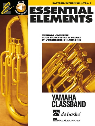 Essential Elements vol.1 (+Online Audio) pour Bb Baritone/Euphonium TC (fr)