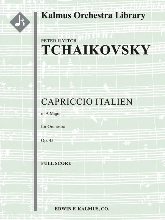 Capriccio Italien, Op. 45 (f/o sc) Scores