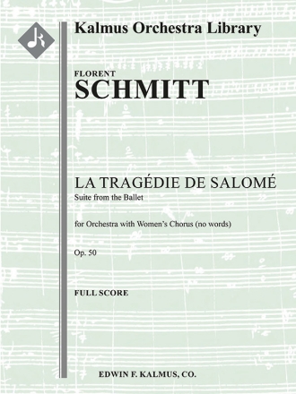 La Tragedie de Salome Op 50 (score) Scores