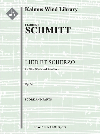 Lied et Scherzo Op 54 (Hn & Wind 9et) Full Orchestra