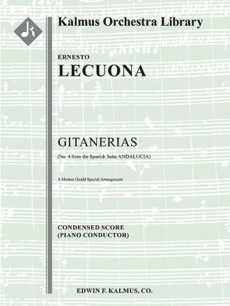 Andalucia Suite No 4 Gitanerias (f/o sc) Scores