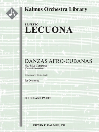 La Comparsa (Carnival Procession) (f/o) Full Orchestra