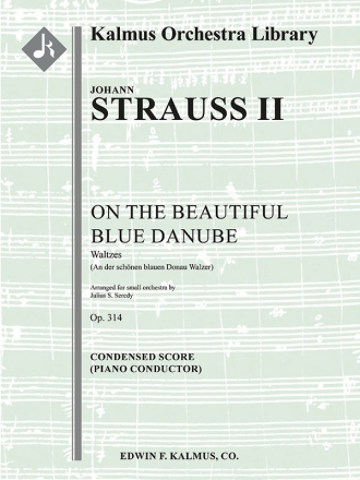 Beautiful Blue Danube Waltzes (f/o sc) Scores