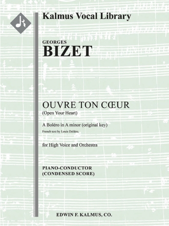 Ouvre Ton Coeur (A Minor score) Scores