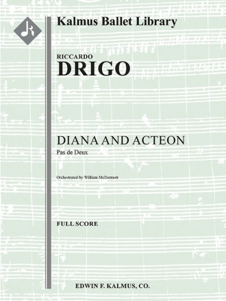 Diana and Acteon Pas de Deux (score) Scores