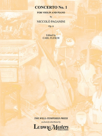 Concerto for Violin No 1 Op 6 (vn solo) Violin solo