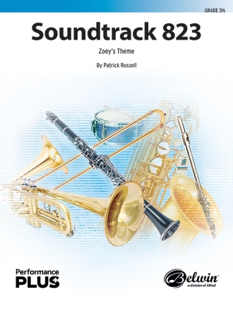 Soundtrack 823: Zoey's Theme (c/b) Symphonic wind band