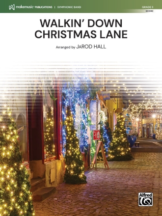 Walkin' Down Christmas Lane (c/b sc) Scores