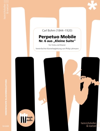 Perpetuo Mobile Nr. 6 aus 'Kleine Suite'  (+QR-Codes) fr Viola und Klavier