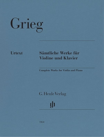 Smtliche Werke  fr Violine und Klavier