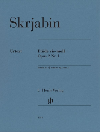 Etde cis-moll op.2,1 fr Klavier