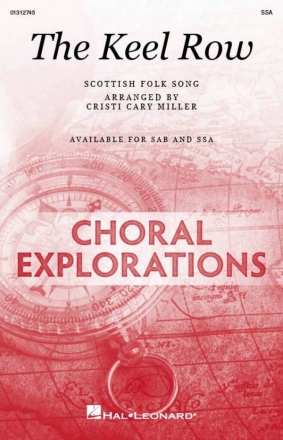 The Keel Row SSA and Flute Choral Score