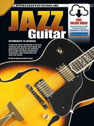 Progressive Jazz Guitar (+CD+Online-Audio) for guitar