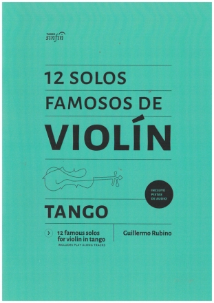 12 Solos Famosos de Violn  - Tango (+QR-Code) para violn Text sp/en