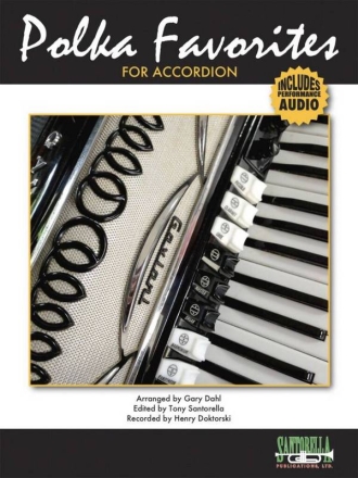New Polka Favorites Accordion Book & Audio-Online