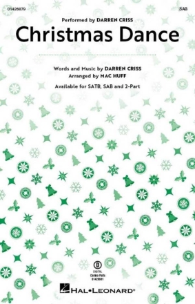 Christmas Dance SAB Choral Score