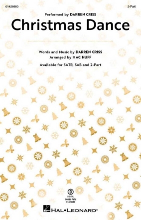 Christmas Dance 2-Part Choir Choral Score