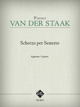 Scherzo per Sestetto Guitar Sextet Partitur