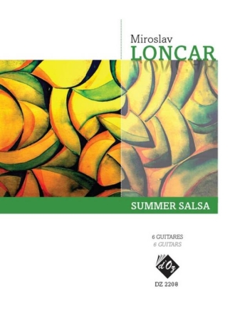 Summer Salsa Guitar Sextet Partitur + Stimmen