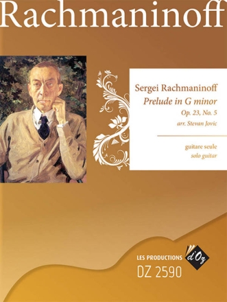 Prelude in G minor, op. 23, No. 5 pour guitare seule