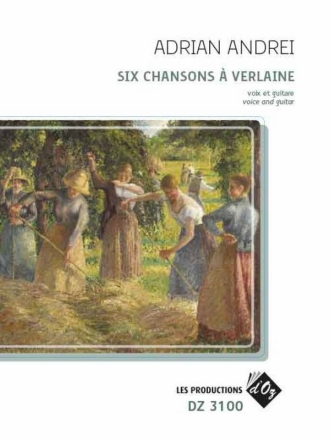 Six Chansons  Verlaine for vocal and guitar