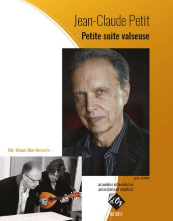 Petite Suite Valseuse pour accordon et mandoline partition et partie de mandoline