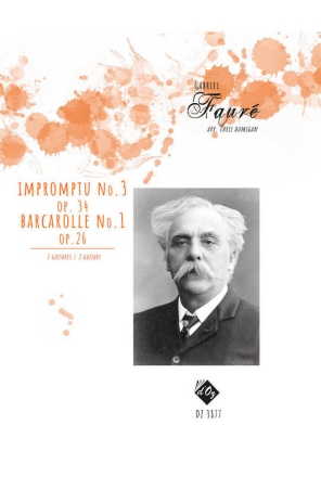 Impromptu, No. 3, Op. 34 Guitar Duet Buch