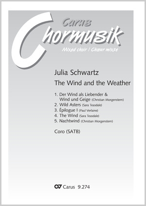The Wind and the Weather Coro SATB Partitur
