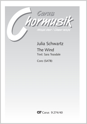 The Wind Coro SATB Partitur