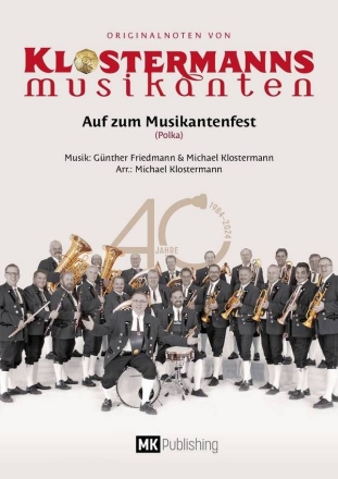 Auf zum Musikantenfest (Polka) fr Blasorchester  Direktion in C