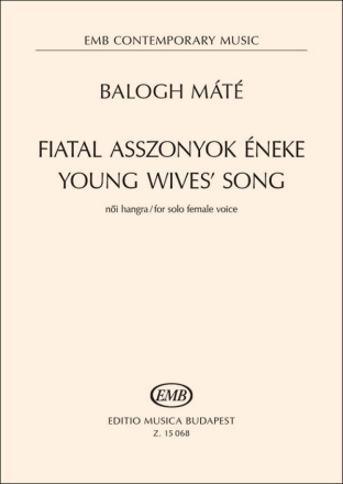 Fiatal asszonyok neke Female Voice Partitur