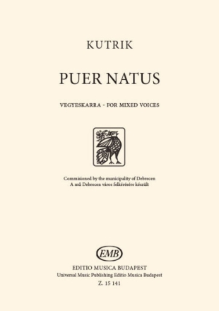 Puer Natus SATB Chorpartitur